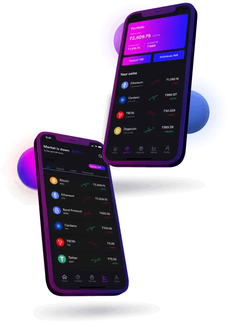 Neoni x - Choose either "Register" or "Sign up" to Begin